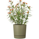 Pot de fleurs avec réserve rond - GARDEN ID - Plano - Ø 47 - 43 L - H 46 cm - Vert mousse