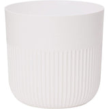 Pot de fleurs rond - GARDEN ID - Luca Grande - Ø 30 - 17 L - H 30 cm - Blanc