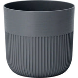Pot de fleurs rond - GARDEN ID - Luca Grande - Ø 30 - 17 L - H 30 cm - Anthracite