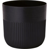 Pot de fleurs rond - GARDEN ID - Luca Grande - Ø 40 - 41 L - H 40 cm - Noir