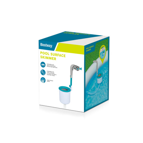 Skimmer de surface pour piscine - Bestway - avec accroche pour piscine hors sol