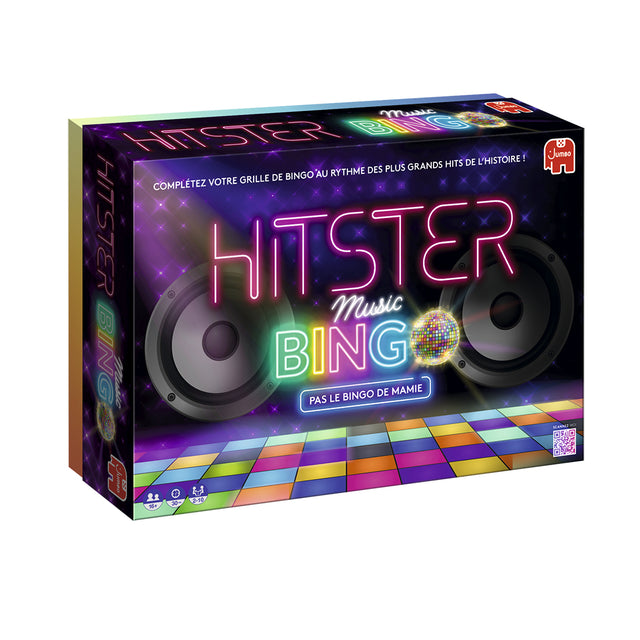 Hitster Bingo - Jeu de société - DUJARDIN - Revivez 100 ans de hits musicaux