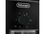 Moulin a café électrique - DELONGHI KG79 - Capacité 120g - 17 niveaux de broyage - Noir