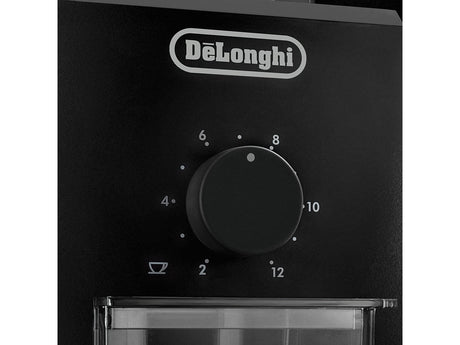 Moulin a café électrique - DELONGHI KG79 - Capacité 120g - 17 niveaux de broyage - Noir