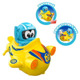 Sous-marin motorisé pour enfant - TOOKO - Jaune et bleu - Effets sonores - A partir de 2 ans