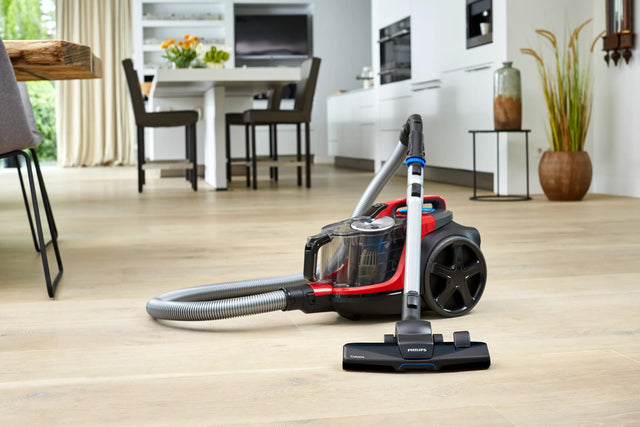 Aspirateur sans sac - PHILIPS - FC9729/09 - Série 7000 Power pro Expert  - 900W - PowerCyclone 8 - Rouge
