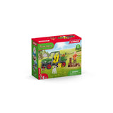 Garde forestier avec véhicule, Coffret Schleich 42659 Farm World pour enfant, des 5 ans