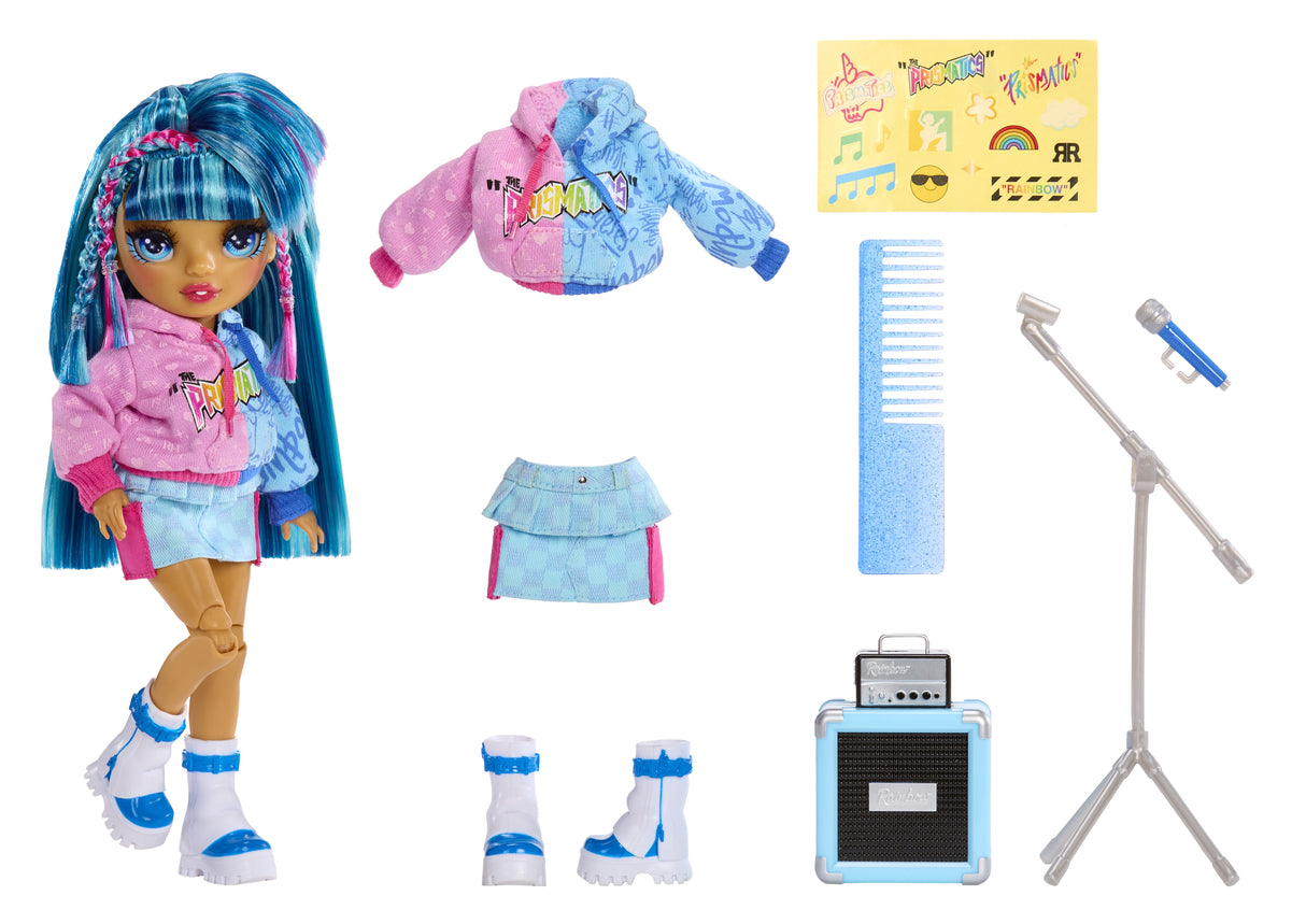 Rainbow High Jr High Rockband  Fashion Dolls - Skyler