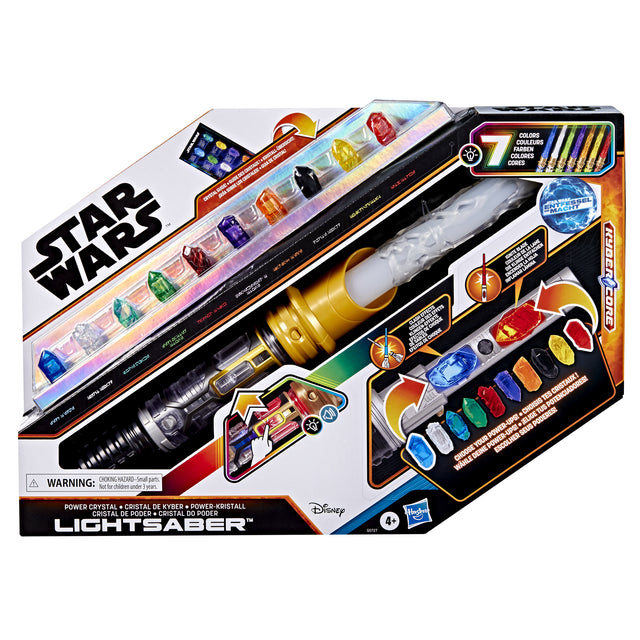 Star Wars Sabre laser Cristal Kyber, jouets Star Wars pour enfants, des 4 ans