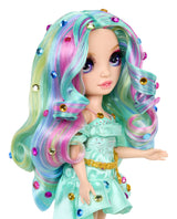 Rainbow High - Poupée Mannequin Be Dazzling - Celine Turquoise - 28 cm - Pierres précieuses scintillantes et accessoires inclus