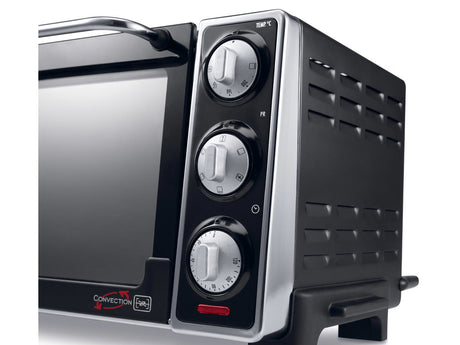 Mini-four - Chaleur tournante - DELONGHI - EO20792 - Noir - 20 L - 49 x 35 x 25,5 cm - 1300 W