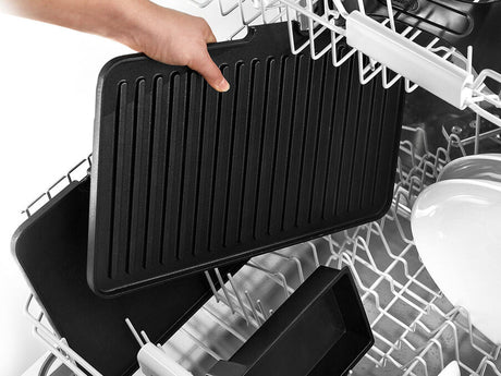 Grill multifonctions - BRAUN - Multi Pro 9 - 2000 W - 3 positions de chauffe - Noir / Acier