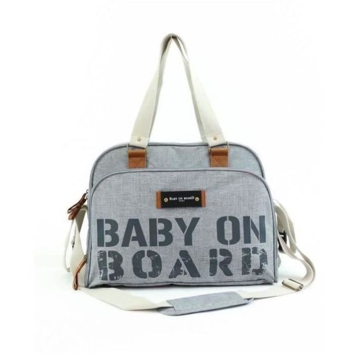 Sac a langer BABY ON BOARD URBAN STREET