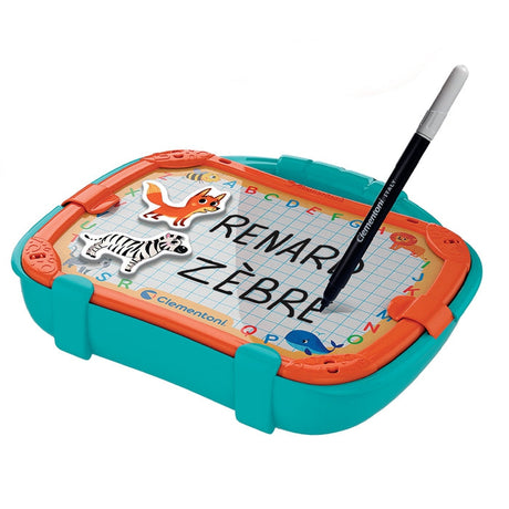 Mallette Lettres & Animaux magnétiques - Clementoni - Des 3 ans - Multicolore - Intérieur