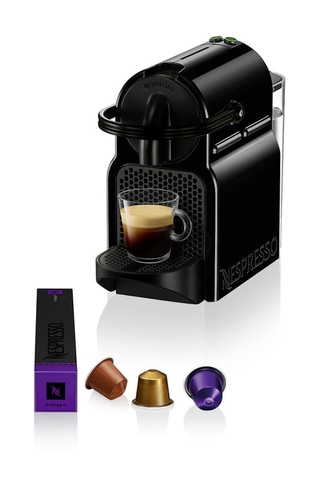 Machine a café capsules - Nespresso - De'Longhi - Inissa - EN80.B - Noir - 16 capsules Nespresso incluses