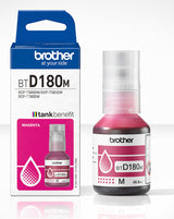 Bouteille d'encre - Brother - BTD180M - Magenta - 5000 pages - Unité - Standard