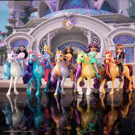 SPIN MASTER PLAYSET MINI POUPEE AVA ET LEAF COLOR REVEAL Unicorn Academy