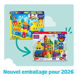 Mega Bloks - Le Train de l'Alphabet - Jouet de construction - 12 mois et + FWK22