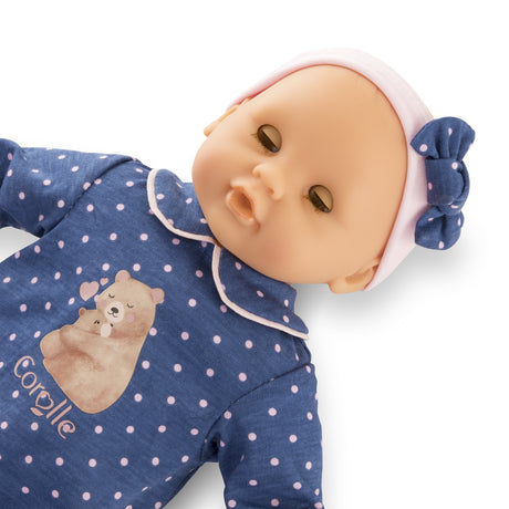 Poupon - COROLLE - Bébé Calin Capucine - Ourson - 30 cm - Des 18 mois