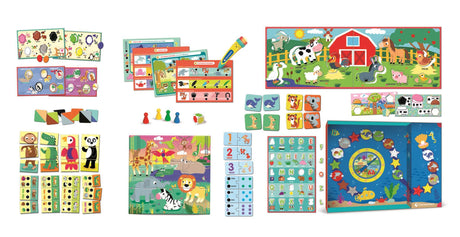 CLEMENTONI - Mon stylo interactif - 60 activités éducatives - Stylos lumineux et sonore - Fabriqué en Italie