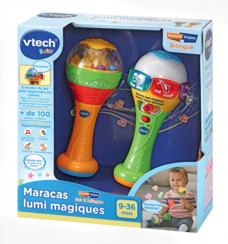 VTECH BABY - Maracas Lumi Magiques - Jouet Musical