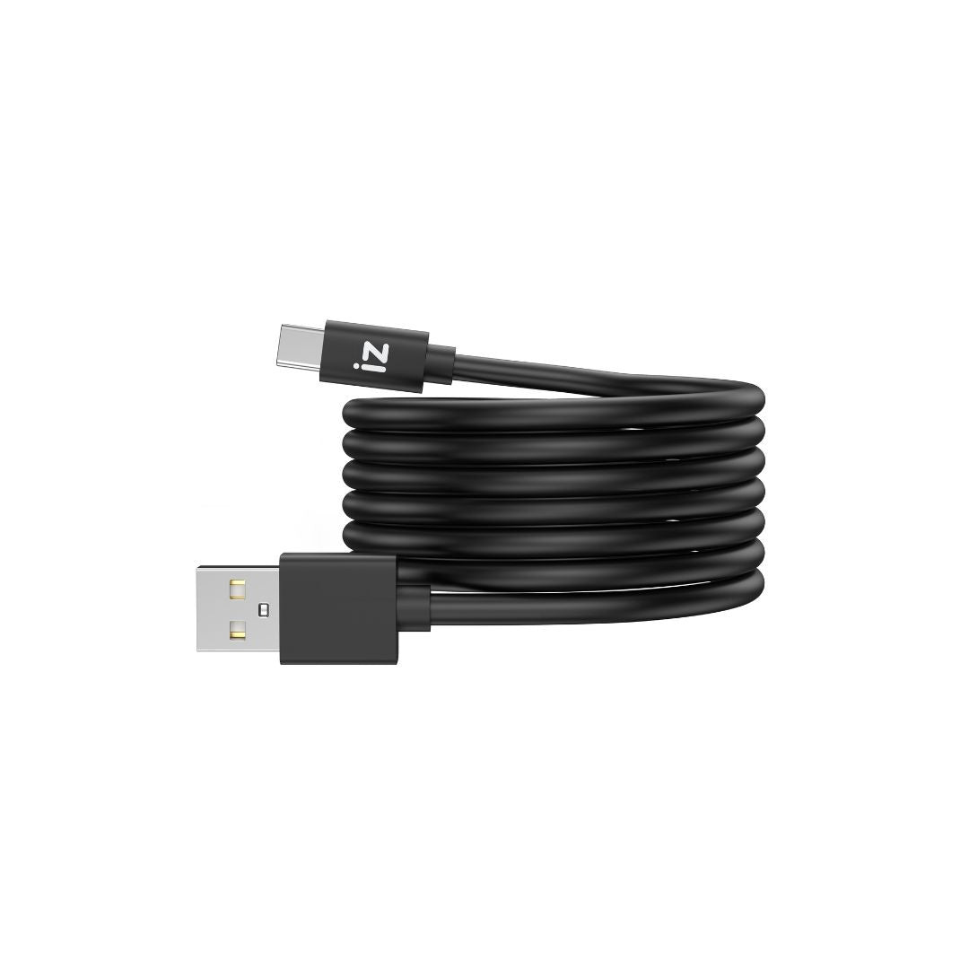C ble IZZY USB / USB-C 2m - 60W - noir