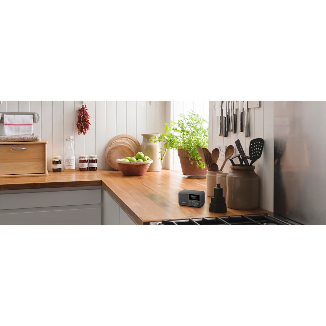 Mini Radio - MEDION - DAB/FM - Mono 2W RMS - Gris