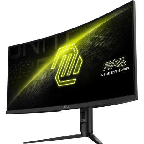 Ecran PC Gamer Incurvé - MSI - 34'' - WQHD - 180Hz - Dalle VA - 1ms - Ajustable en hauteur - MAG342CQR E2