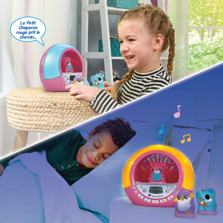 VTECH - STORY'CLOCK - MA CONTEUSE RÉVEIL ROSE - Rose