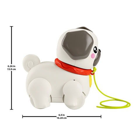 Fisher-Price Mon Carlin a promener - Jouet a tirer pour bébé - des 12 mois - HTW94