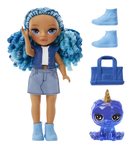 Rainbow High Littles - Poupée 15cm + animal de compagnie - Bleu - Des 4ans