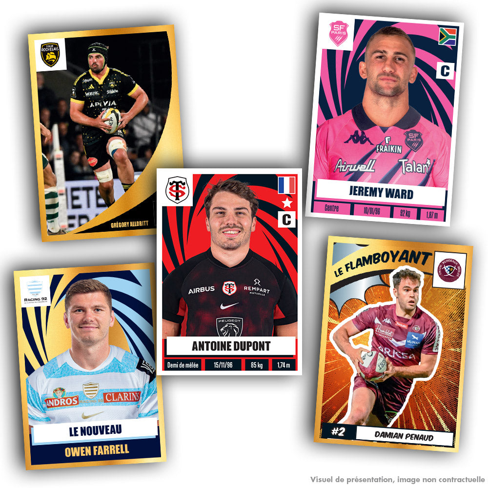 Starter Pack - PANINI - Rugby Top 14 2024-2025 - Album - 2 pochettes - 2 offertes