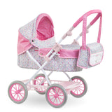 Accessoires poupons - COROLLE - Landau Floral - pour poupons 36 a 52 cm - des 3 ans
