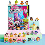 Doorables Coffret 4 mini-figurines DISNEY, Let's Party Multi Peek, Modele aléatoire a collectionner, Des 5 ans