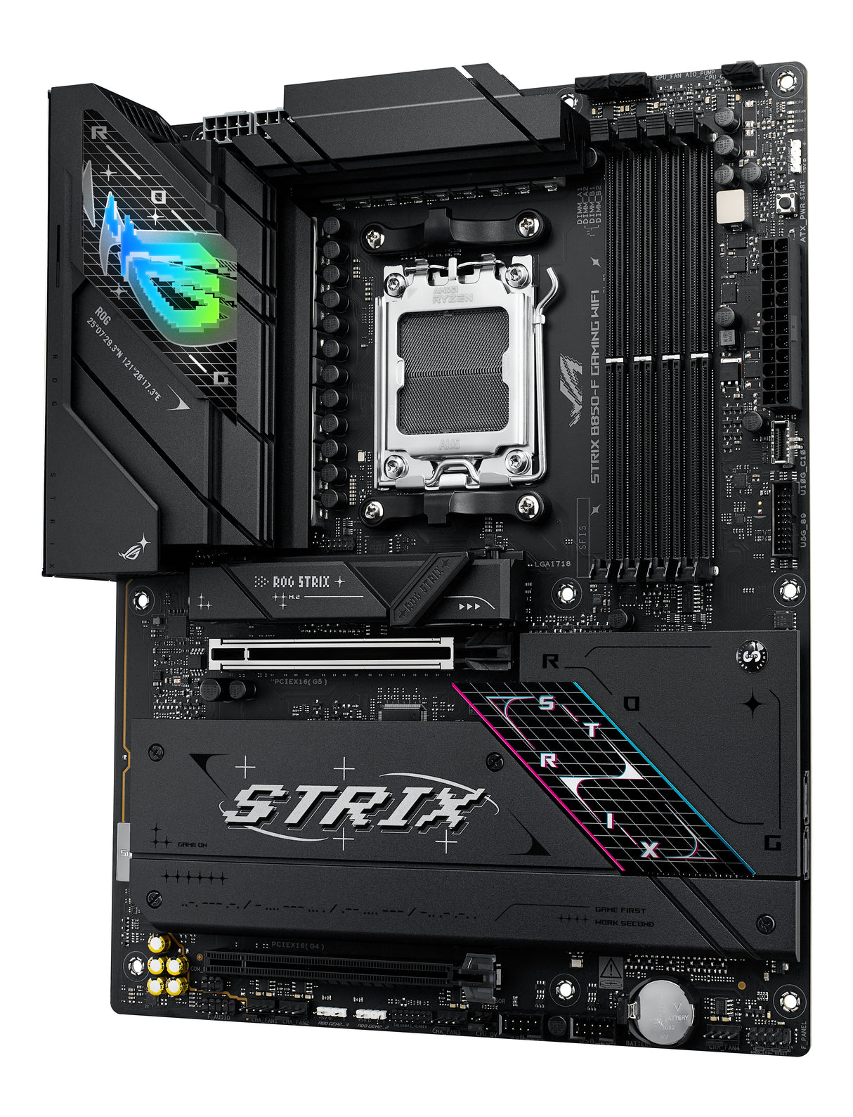 Carte mere - ASUS - ROG STRIX B850-F GAMING WIFI - AMD B850 - Emplacement AM5 ATX