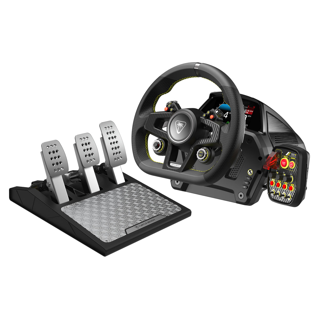 Systeme universel de volant et pédales - TURTLE BEACH - TBS-0726-05 - VelocityOne™ Race - XB et PC - Noir