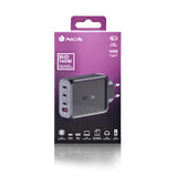 Chargeur secteur NGS Bud 3x USB-C + 1x USB-A 140W (Noir)
