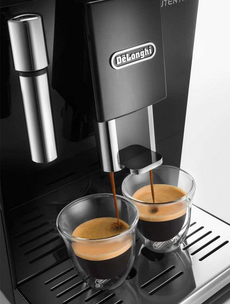 Machine expresso broyeur - De'Longhi - Autentica - ETAM29.510.B - 6 recettes - Noir