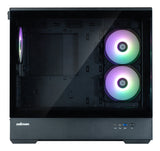 Boitier Mini Tour Micro ATX Zalman P30 V2 RGB avec panneaux vitrés (Noir)