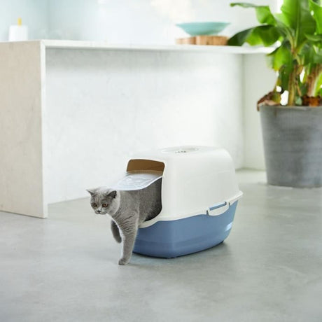 Maison de toilette - ROTHO - Bleu & Blanc  (PP Recyclé)