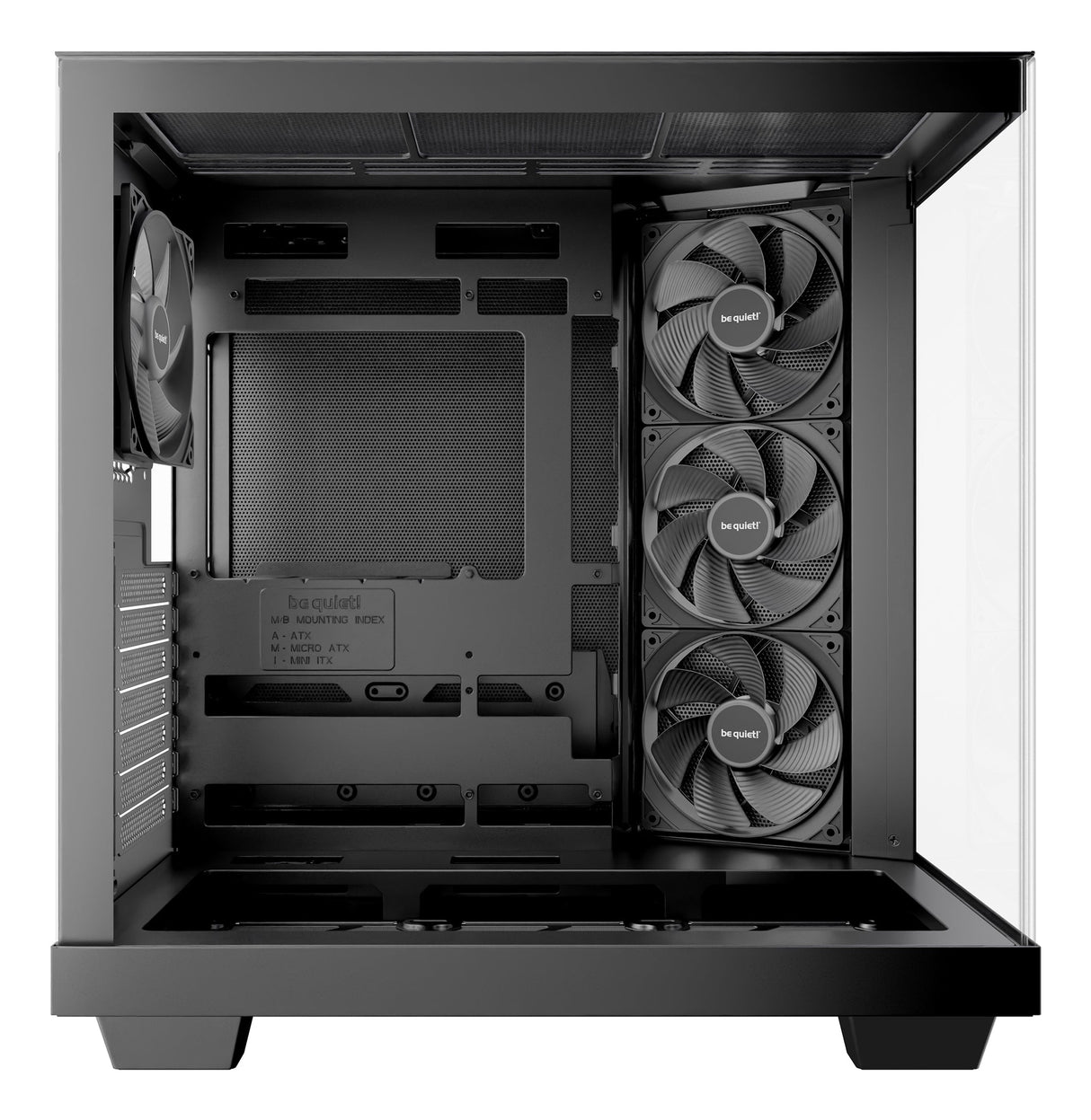 Boitier Moyen Tour ATX be quiet! Light Base 500 avec panneaux vitrés (Noir)