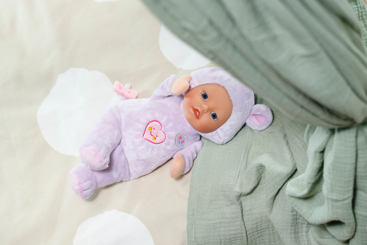 Poupon - BABY BORN - Poupon Souris - Petites oreilles douces et poches pour les doigts - 26 cm - Nouveau-né