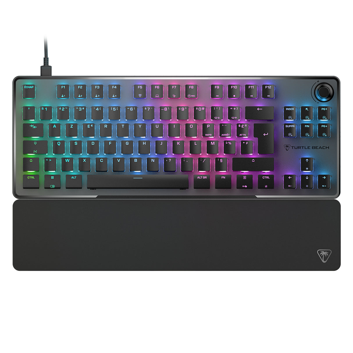Clavier gaming RGB mécanique magnétique - TURTLE BEACH - Vulcan II TKL Pro - Noir