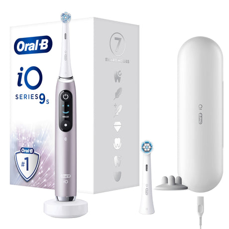 Brosses a dents - ORAL-B - iO9s Series - Rose Quartz (+1 refills) - Electrique
