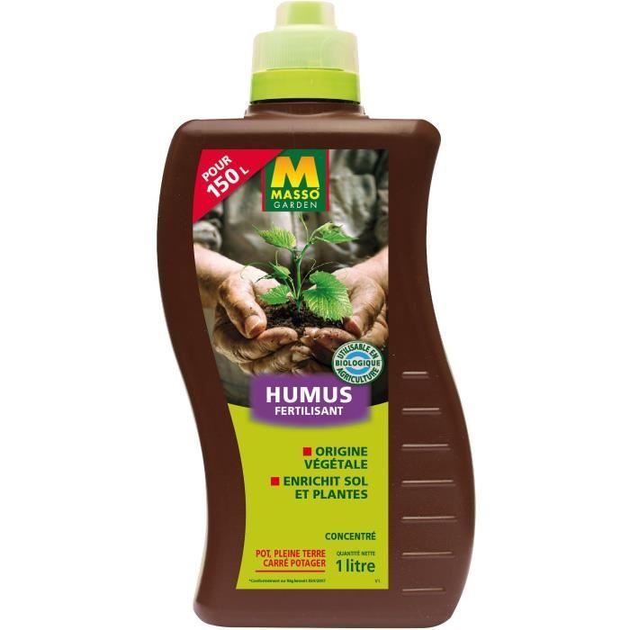 Humus fertilizer - MASSO GARDEN - 237916 - 1 L