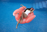 Bouée a chevaucher - Bestway - Flamant rose - 168 x 120 cm