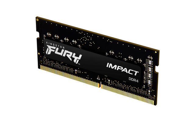 Barrette mémoire 8Go SODIMM DDR4 Kingston Fury Impact  3200Mhz (Noir)