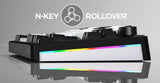 Clavier Gamer sans fil magnétique (Hator Aurum Linear) Hator Skyfall 80 Mag Ultima 8K TKL RGB (Noir)