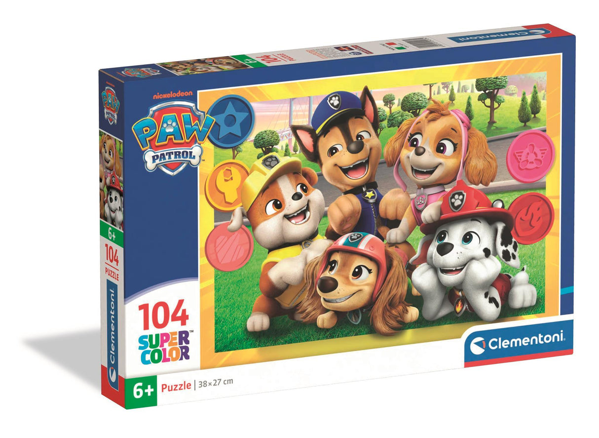 CLEMENTONI - 104 pieces - Pat' Patrouille
