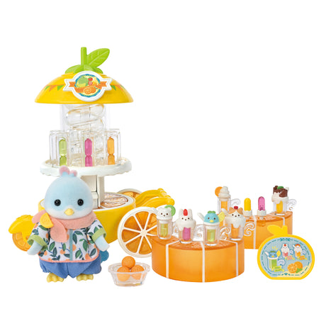 Le stand de jus de fruits - SYLVANIAN FAMILIES - La fete foraine - Des 3 ans